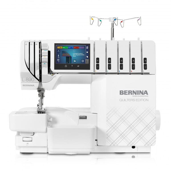 BERNINA L890 QE mit Lufteinfädler