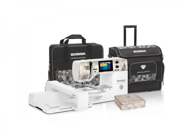 BERNINA 590 Limitierte Crystal Edition inkl. Stickmodul